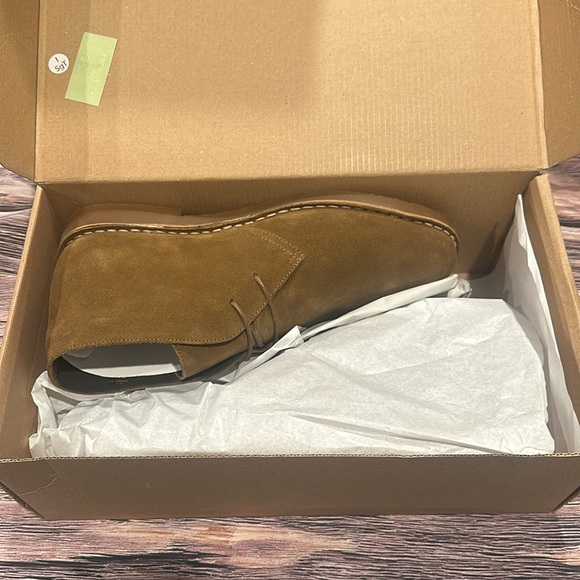 J.Crew Factory men’s rich brown Desert boots new in box - Picture 9 of 15